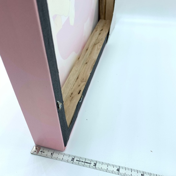 Princess Bell canvas wall art on wood frame - Picture 3 of 3